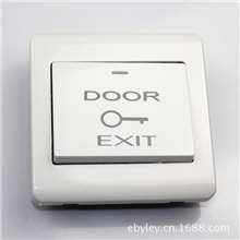 工厂供应艾驰威明装86型塑料出门开关门禁开关按钮