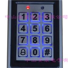 金属门禁机金属门禁一体机1000用户单门门禁机单门门禁控制器