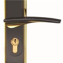 锌合金面板插芯锁，执手锁面板锁