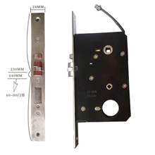 指纹门锁锁体防盗锁体通用可靠锁体刷卡密码锁锁体天地锁尺寸