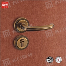 正品名门锁业静音系列VF823钢拉丝色门锁