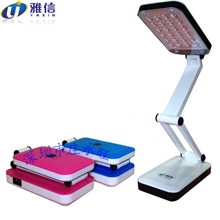 雅信3304折叠充电式LED台灯创意学习卧室学生护眼苹果台灯批发