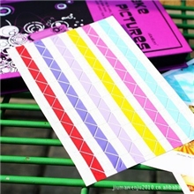 soultoo超炫6色缤纷彩色角贴|照片角贴102枚/张442