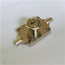 厂家直锁优质家具锁HJ牌伸缩式衣柜锁高档衣柜天地锁