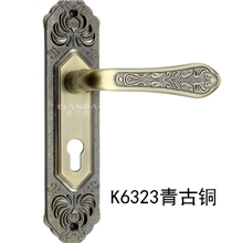 义乌外贸门锁生产厂家欧式豪华锌合金门锁市场价格锁具批发