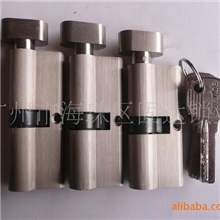 固瑞达葫芦全铜拉丝镍拉丝锁芯AB锁芯二级管理锁AB匙锁头