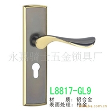 【厂家直销】L8817-GL9枪金执手锁具室内门锁.机械门锁