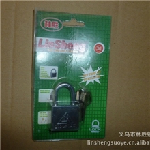 厂家供应四方叶片挂锁30mm_70mm,可做通开锁