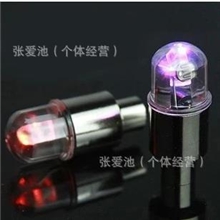 批发气门灯双感七彩气嘴灯烽风火轮山地车摩托车圆头车轮胎灯