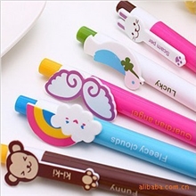 【六款齐全工厂直销】动物翅膀彩虹笔圆珠笔淘宝热卖