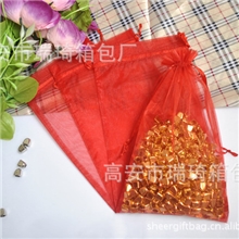 批发喜糖袋饰品袋喜糖纱袋纱袋束口包装袋礼盒包装袋