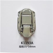供应箱包配件五金锁扣K1193A箱包扣锁适用皮箱乐器箱工具箱