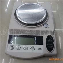 供应珠宝秤精密0.001g天平电子秤配防风罩砝码电子天平
