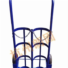 气罐专用小车氧气瓶推车适合49升气瓶的工业专用钢瓶车.