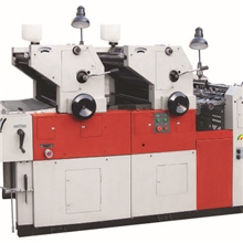 供应中基彩虹四开机组双色胶印机