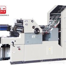 潍坊中基彩虹四联配页胶印机