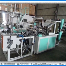 连卷垃圾袋制袋机-垃圾袋吹膜机