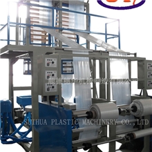 (厂家直销）双模头PE吹膜机，高低压吹膜机，塑料薄膜吹膜机