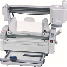 河南专业生产荣大JB-4A4幅面带压痕带切刀桌面型胶装机