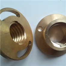 供应上海申威达对开全开切纸机配件，104机型梯形螺母（左）