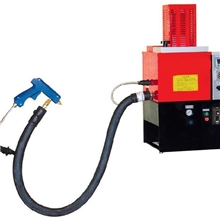 最高效热熔胶机，专业精装盒上盒机械，日产8000个。