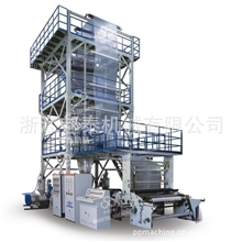 生产供应三层共挤高低压薄膜吹膜机组（IBC）膜泡内冷