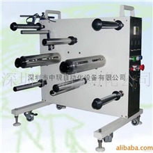 高速膜卷机自动复卷机，深圳膜卷机厂家。供应小型卧式复卷机