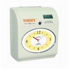 天美T-9D打卡机天美考勤机微电脑纸卡打卡钟