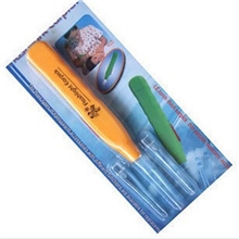 T001带灯发光耳勺儿童防滑手柄发光耳勺日式挖耳器