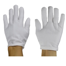 厂家直销纯棉弹力手套电子作业手套劳保手套批发