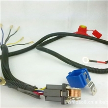 汽车摩托车喇叭线束/汽车喇叭继电器线束/喇叭线束厂蜗牛喇叭12v