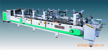 全自动糊盒机，塑胶粘盒机，糊箱机，模切机等机械设备