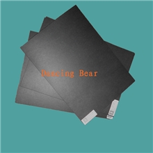 跳舞熊黑卡、大量供应纯木浆包装纸110G黑卡纸