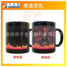 【千色变品牌】美国进口变色粉,感温变色粉,温变粉含17%税