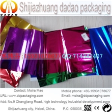 供应扭结VMPET、PET扭结镀铝膜,巧克力牛肉干，糖果等的包装