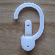 厂家供应塑料挂钩袜钩衣架钩问号钩包装袋钩大量现货供应