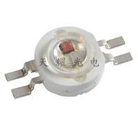 供应3W全彩RGB大功率LED灯珠四脚共阳