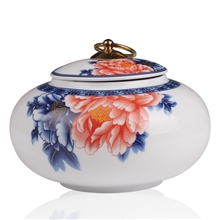 供应德化陶瓷茶叶罐玉瓷茶叶罐功夫茶具批发茶叶罐批发直销