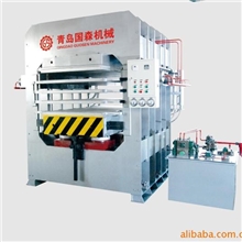 青岛国森竹板热压机
