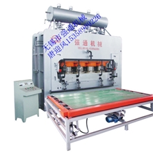 1600T4*8尺双贴面热压机家具板贴面压机家具板贴面