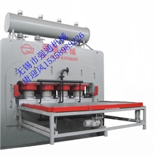 1800吨4*8尺双贴面热压机浮雕板贴面压机无锡压机