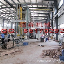 2500T重组竹地板热压机成套设备