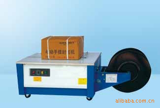 供应低台PP带半自动打包机半自动打包机