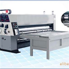 供应三色水墨印刷开槽机