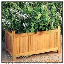 矩形防腐木花箱首选陕西阁林环艺，做工精细，品质第一