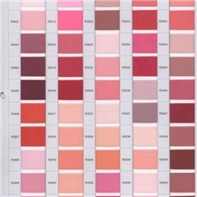 供应环绕状高弹丝线色卡低弹丝线色卡