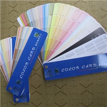 【厂家特价直供】乳胶漆小条卡色卡各类色卡专业批发订做