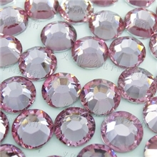 厂家直销3mm14切面浅粉色树脂钻平底树脂钻义乌树脂钻