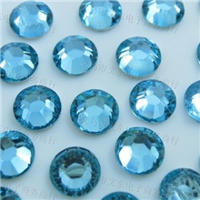 厂家批发3mm水兰平底树脂钻义乌树脂钻手机贴钻diy饰品配件