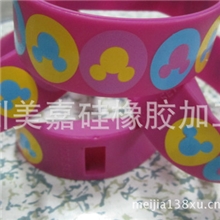 迷人的硅胶环保宽手表-电子表